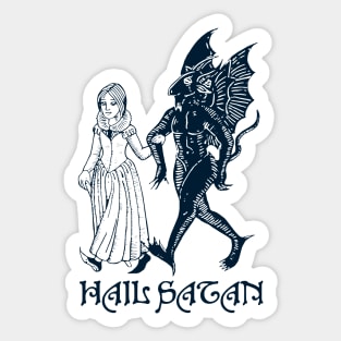 Hail Satan Sticker